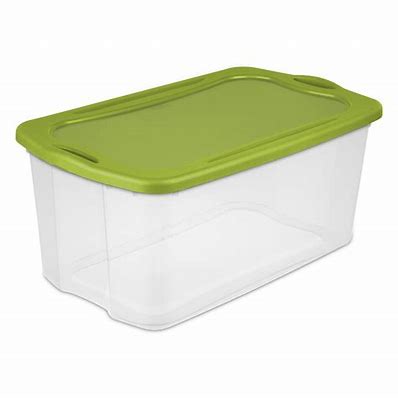 Small Plastic Bins or Boxes 4ft³ or Smaller Storage: $15/month, $60/summer