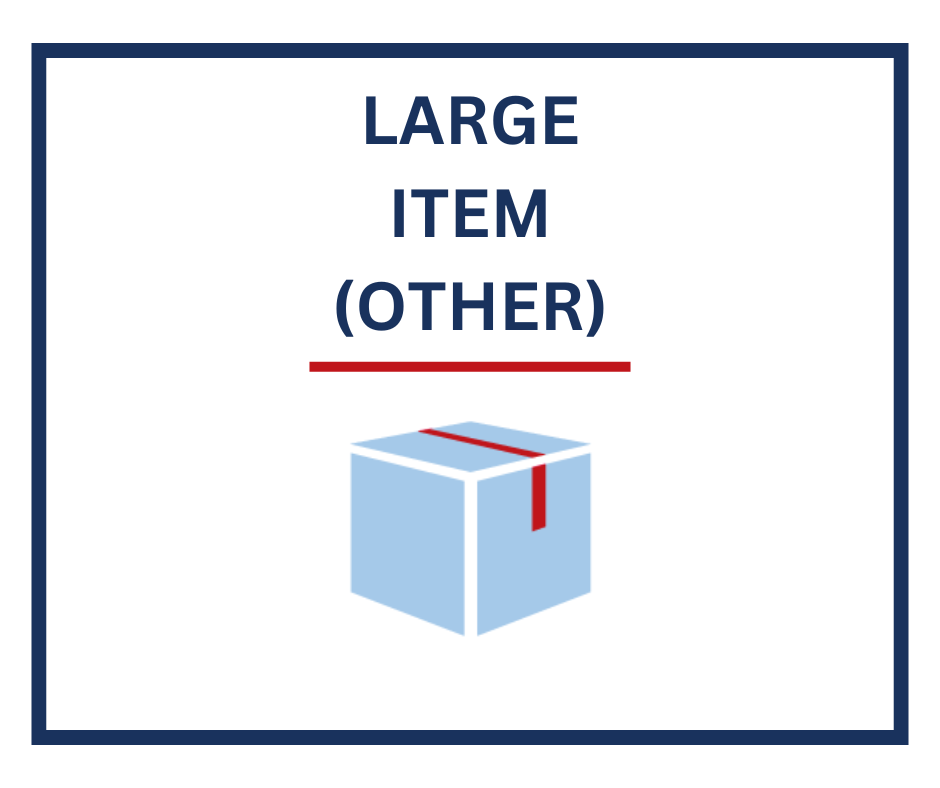 Large Item (Other) Storage: $25/month, $100/summer